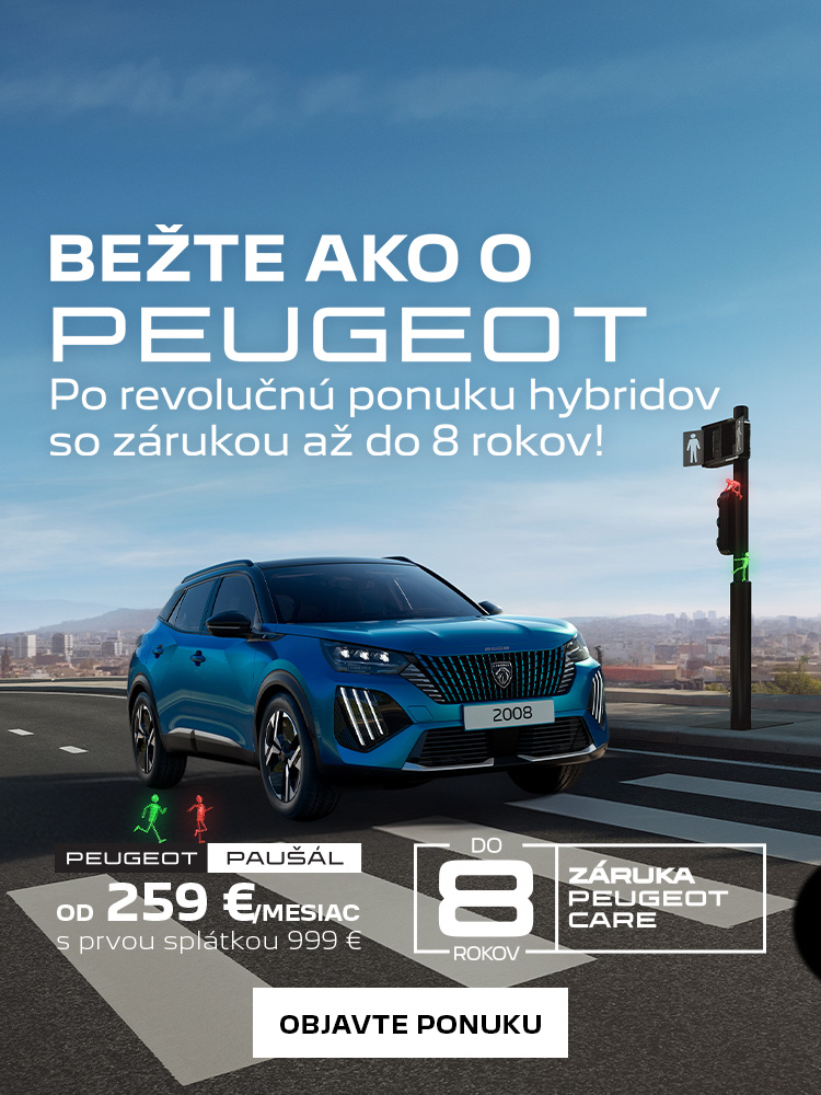 Běžte ako o PEUGEOT